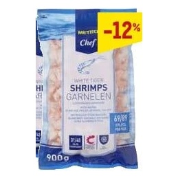 Creveți curățați Metro Chef 31/40, congelați, 900 g