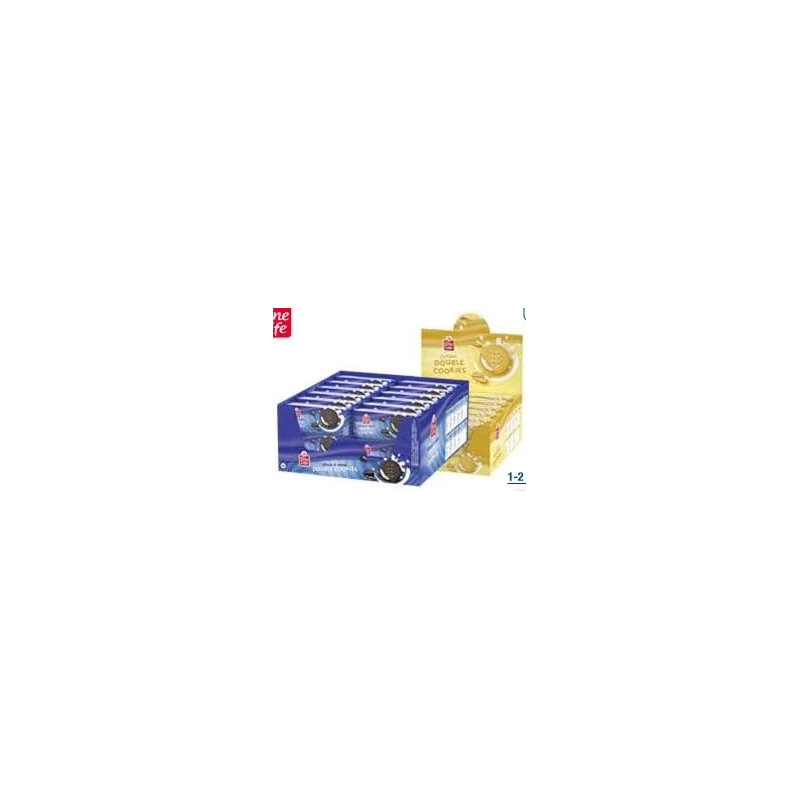 Biscuiți cacao / vanilie • diverse sortimente • 60 g