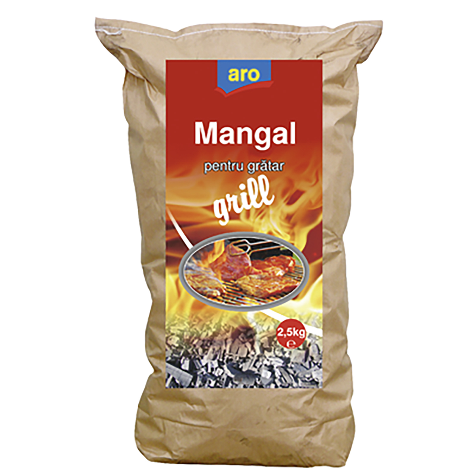 Cărbune de lemn Aro, 2,5 kg