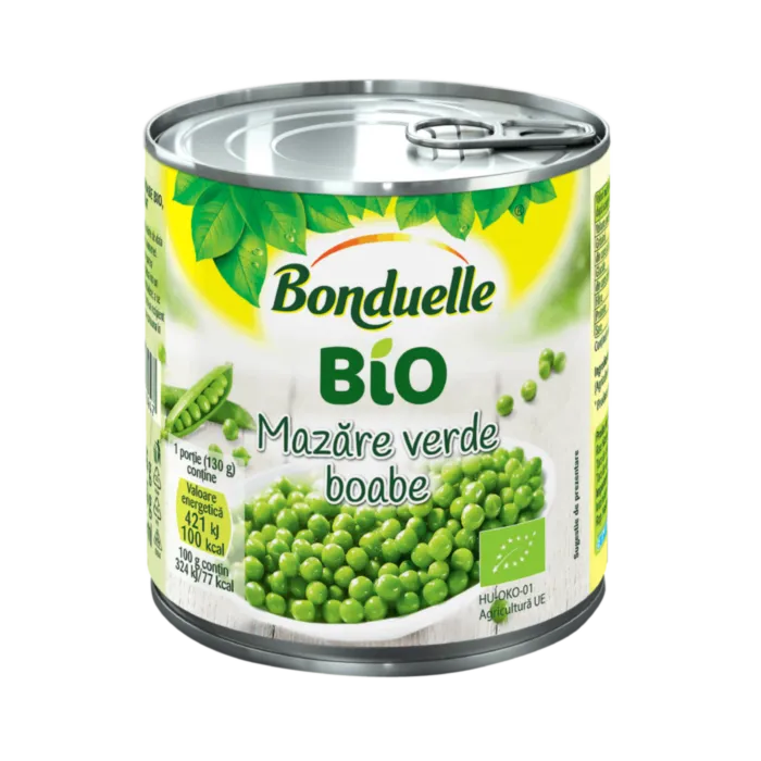 Mazare verde Bonduelle, 425 ml