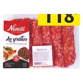 Mici de vita-porc Nivalli, kg