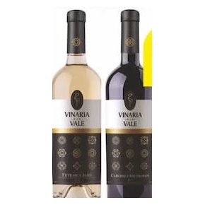 Vin sec Vinaria din Vale in sortiment, 0,75 l