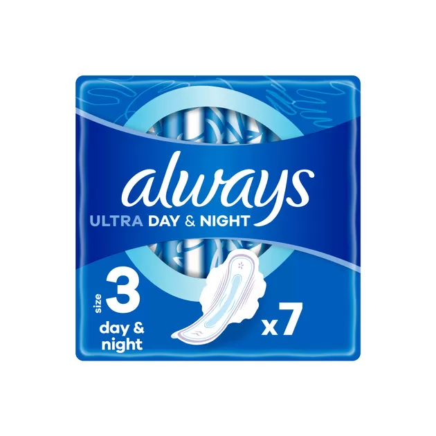 Absorbante Always Ultra Night, 7 buc