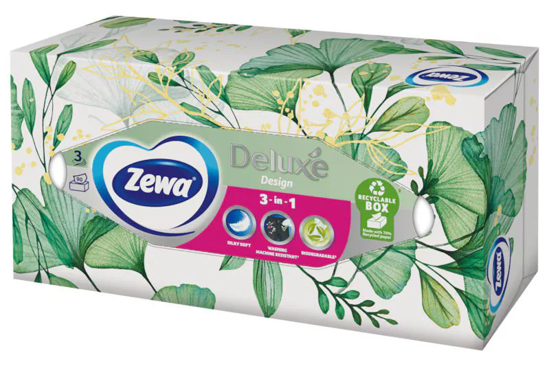 Servetele Zewa Deluxe in sortiment, 100 buc