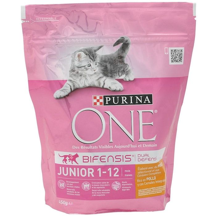 Hrana Purina One Bifensis Junior, 450 g