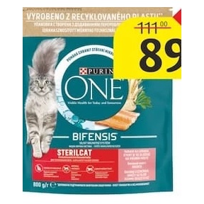 Hrana Purina One Bifensis Sterilcat, 800 g