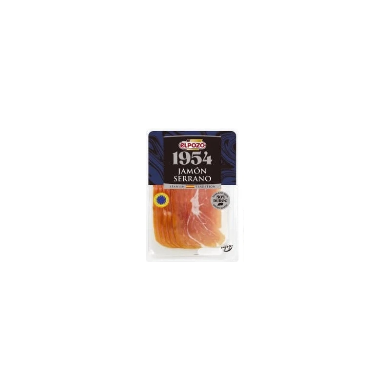 Elpozo Jamón Serrano, 80 g
