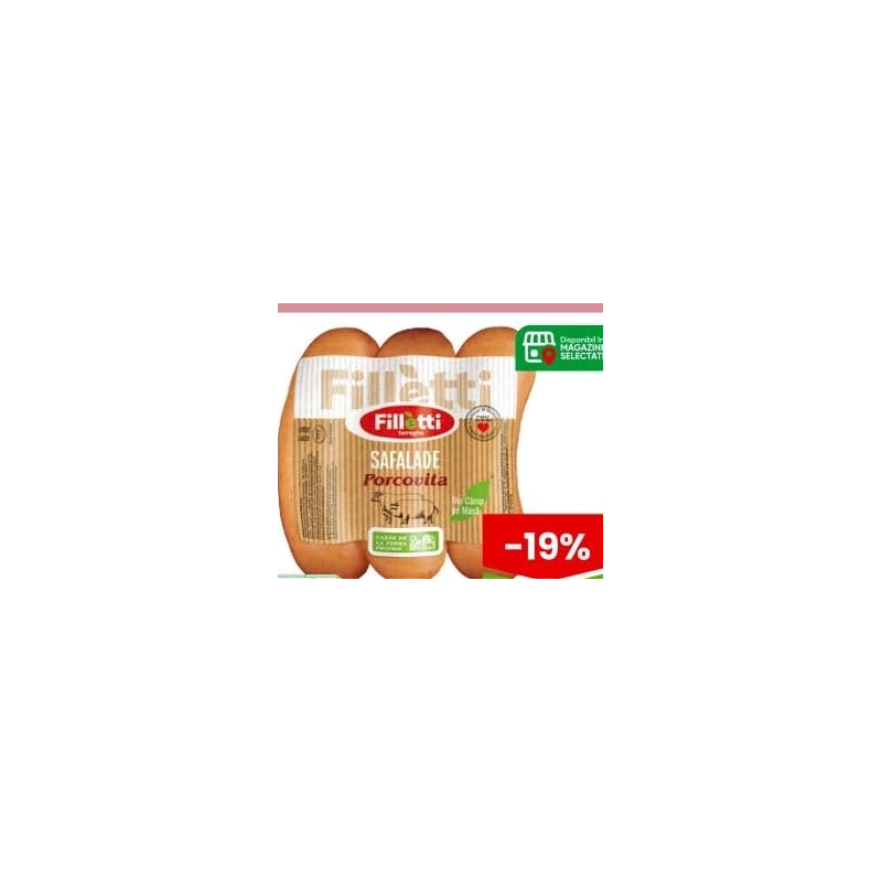 Filletti safalade Porcovita, 1 kg