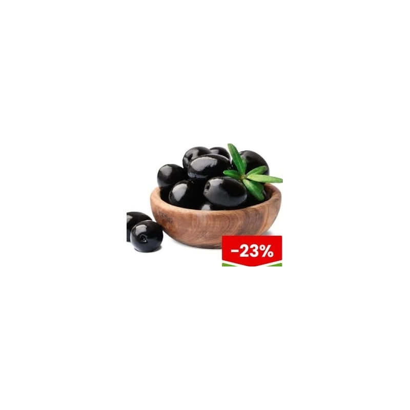 Măsline negre S Colossad cu sâmbure, 1 kg