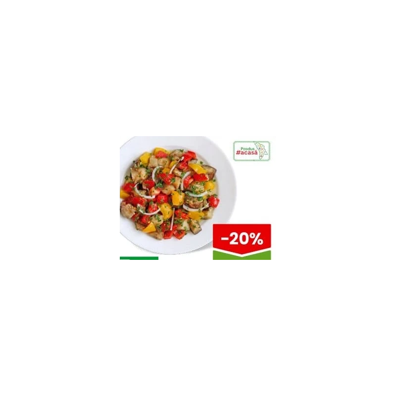 Salată de vinete ca la țară, 1 kg