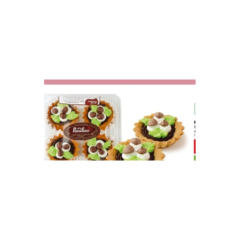 Panilino set tartă cu cremă, 4 x 75 g