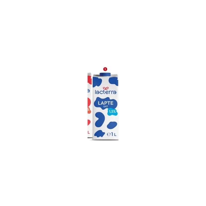 Lacterra lapte UHT 1,5%, 1 L