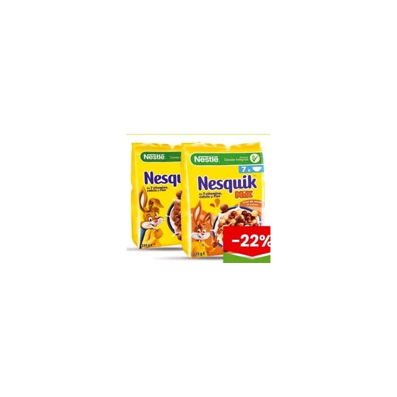 Nestlé Nesquik mic dejun în sortiment, 250 g