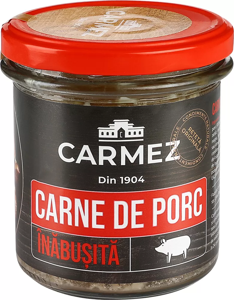 Carmez carne de porc înăbușită, 280 g