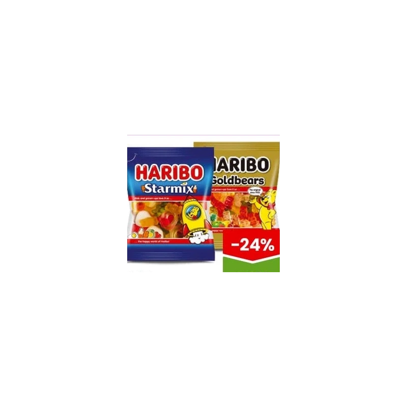 Haribo marmeladă în sortiment, 100 g