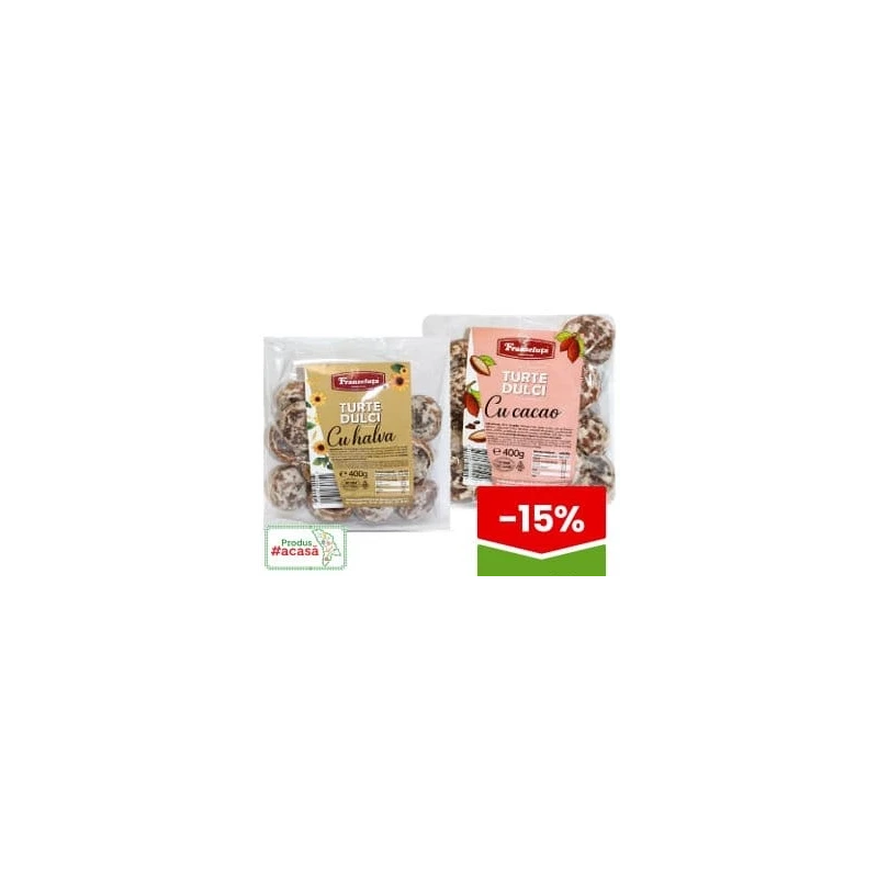 Franzeluța turte dulci în sortiment, 400 g