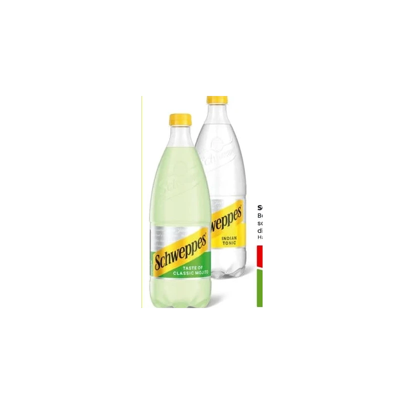 Schweppes băutură carbogazoasă în sortiment, 1 L