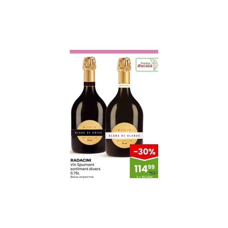 Rădăcini vin spumant în sortiment, 750 ml