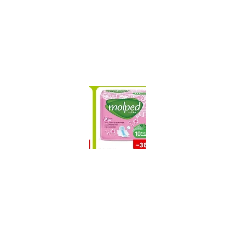 Molped absorbante în sortiment, 7-10 bucăți