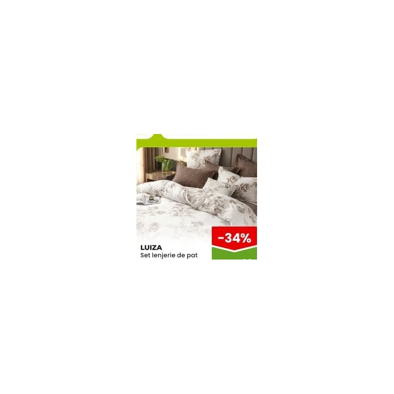 Luiza set lenjerie de pat, 4 piese, 220 x 240 cm