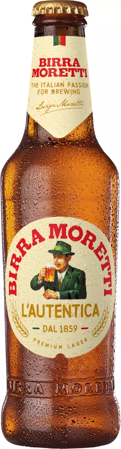 Birra Moretti bere blondă 0,33 L