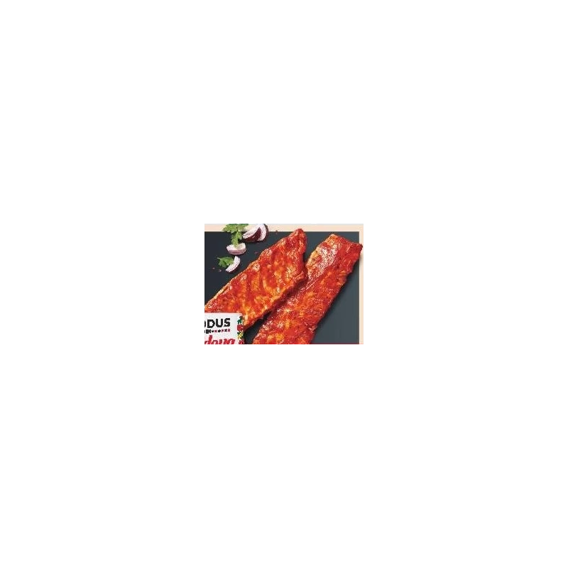 Coaste de porc marinate Barbecue