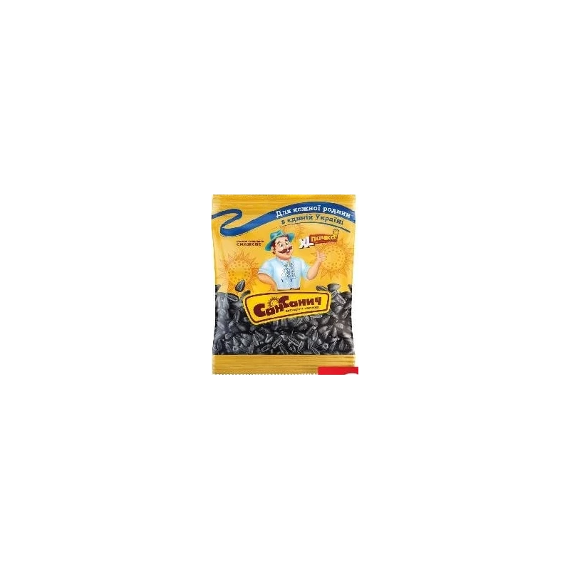 SAN SANICI Semințe de floarea-soarelui, fără sare / sărate, 135 g