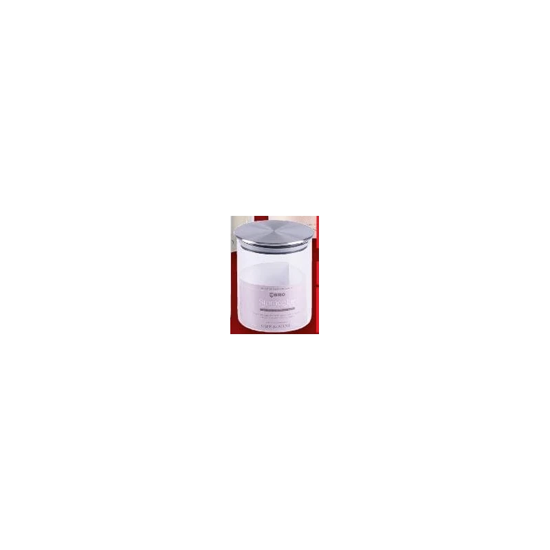 SAFE&STORE borcan cu capac inox 0,6 l