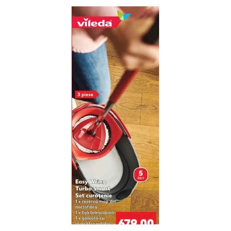 Vileda Easy Wring Turbo Smart set curățenie