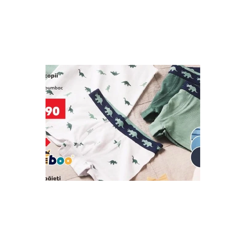 Boxeri pentru băieți, set 3 bucăți