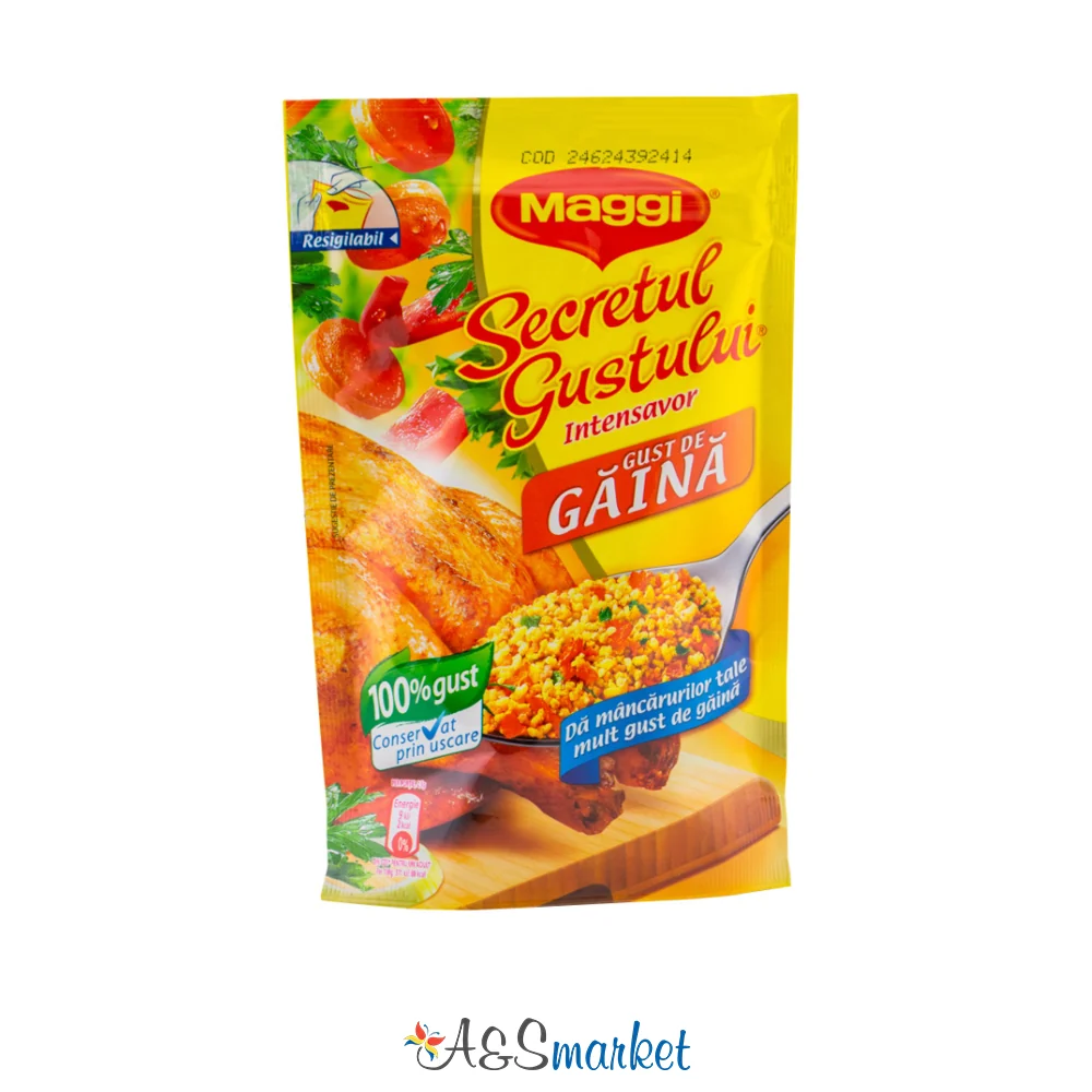 Maggi condimente Tricolor legume/Secretul Gustului găină, 200 g