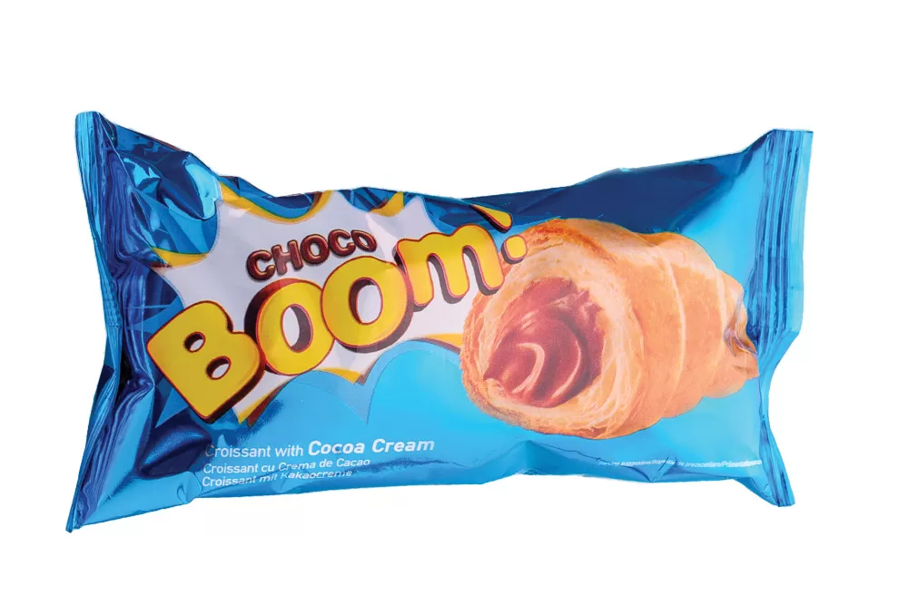 Boom croissant cu cremă asortat, 50 g