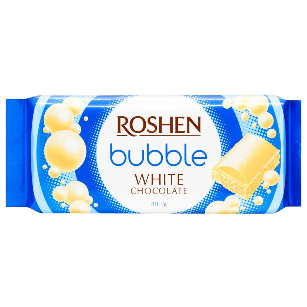 Roshen ciocolată poroasă asortată, 80 g