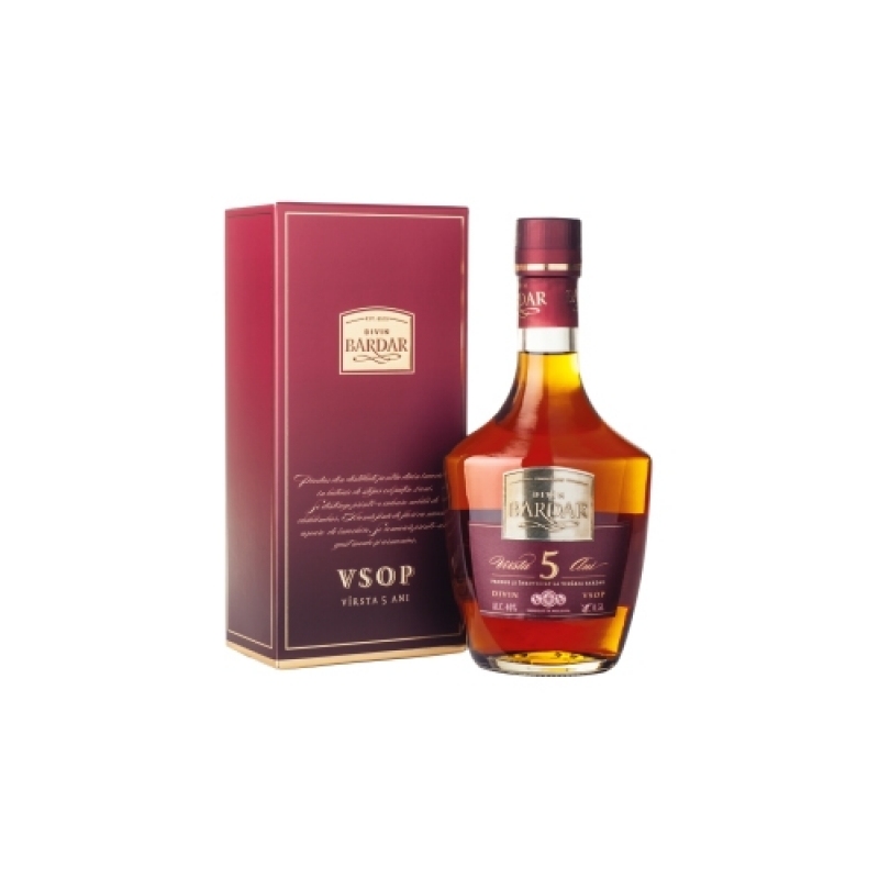 Bardar Silver divin 5 ani, 0,5 L