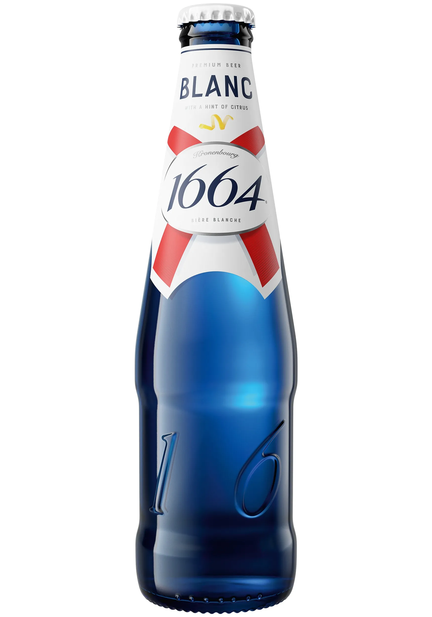 Kronenbourg 1664 Blanc bere blondă, 0,33 L