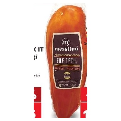Mezellini fileu de pui fiert-afumat, kg