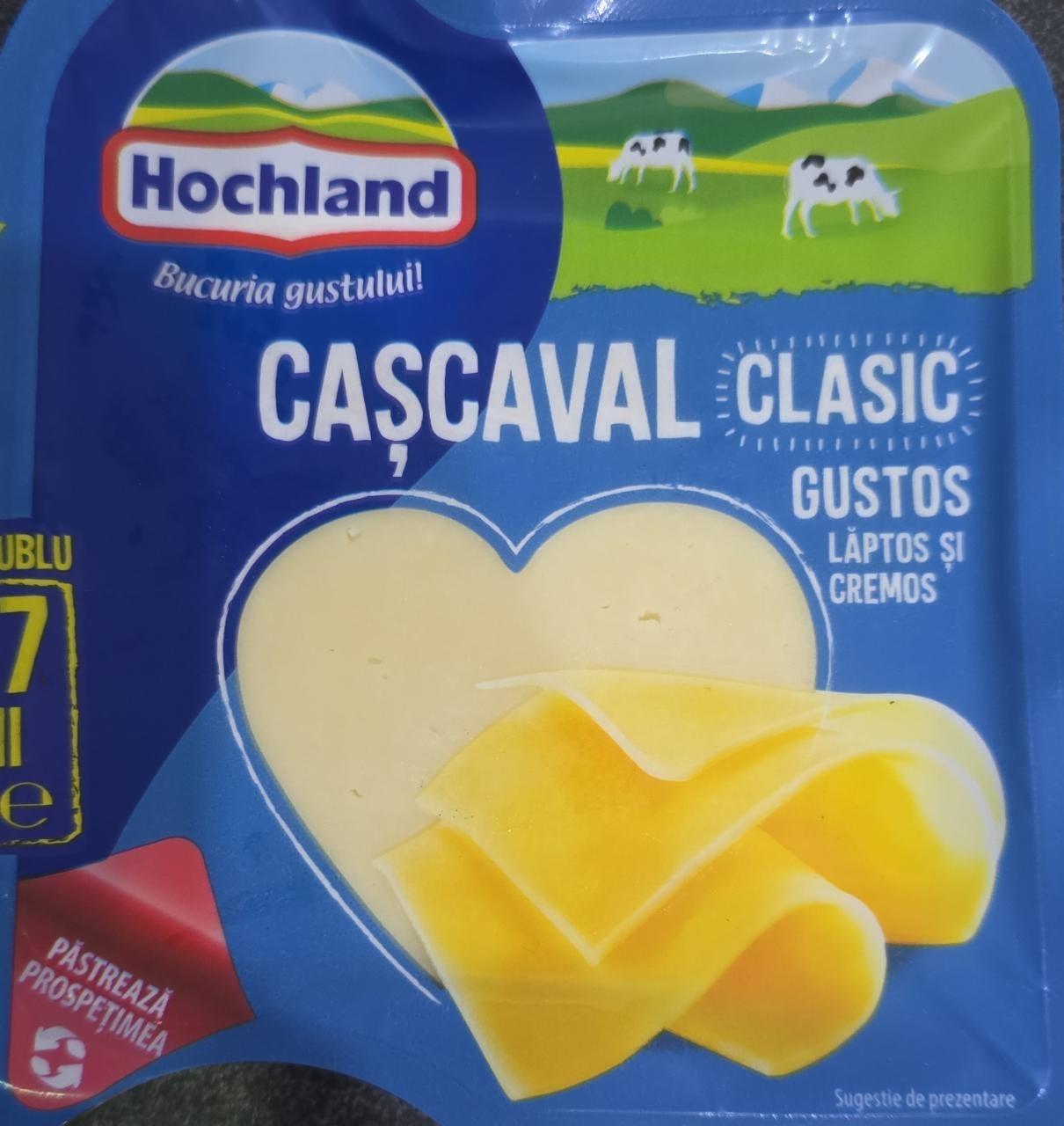 Hochland cașcaval clasic sau afumat 600 g