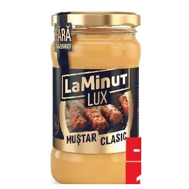 La Minut Lux muștar clasic 300 g