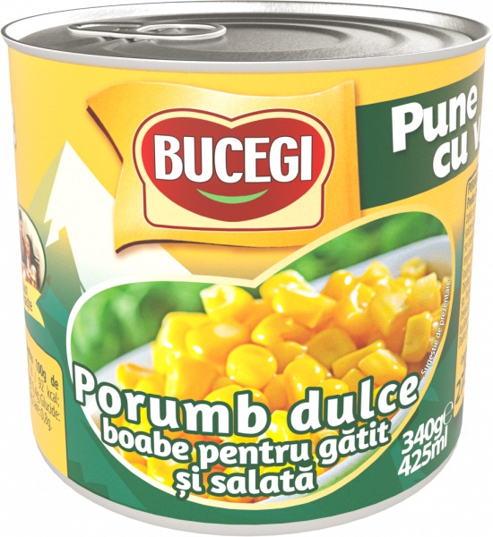 Bucegi porumb dulce boabe 340 g