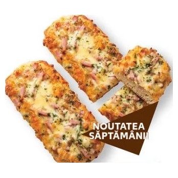 Minipizza cu brânză și bacon 143 g