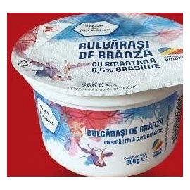 Vreau din România bulgărași de brânză cu smântână 200 g