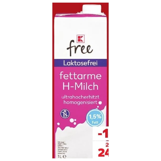 K-Classic lapte UHT fără lactoză 1 l