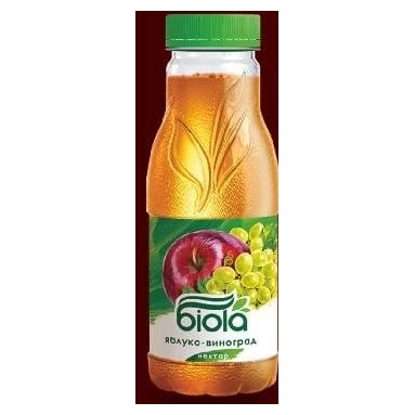 Biola nectar mere-struguri 0,25 l