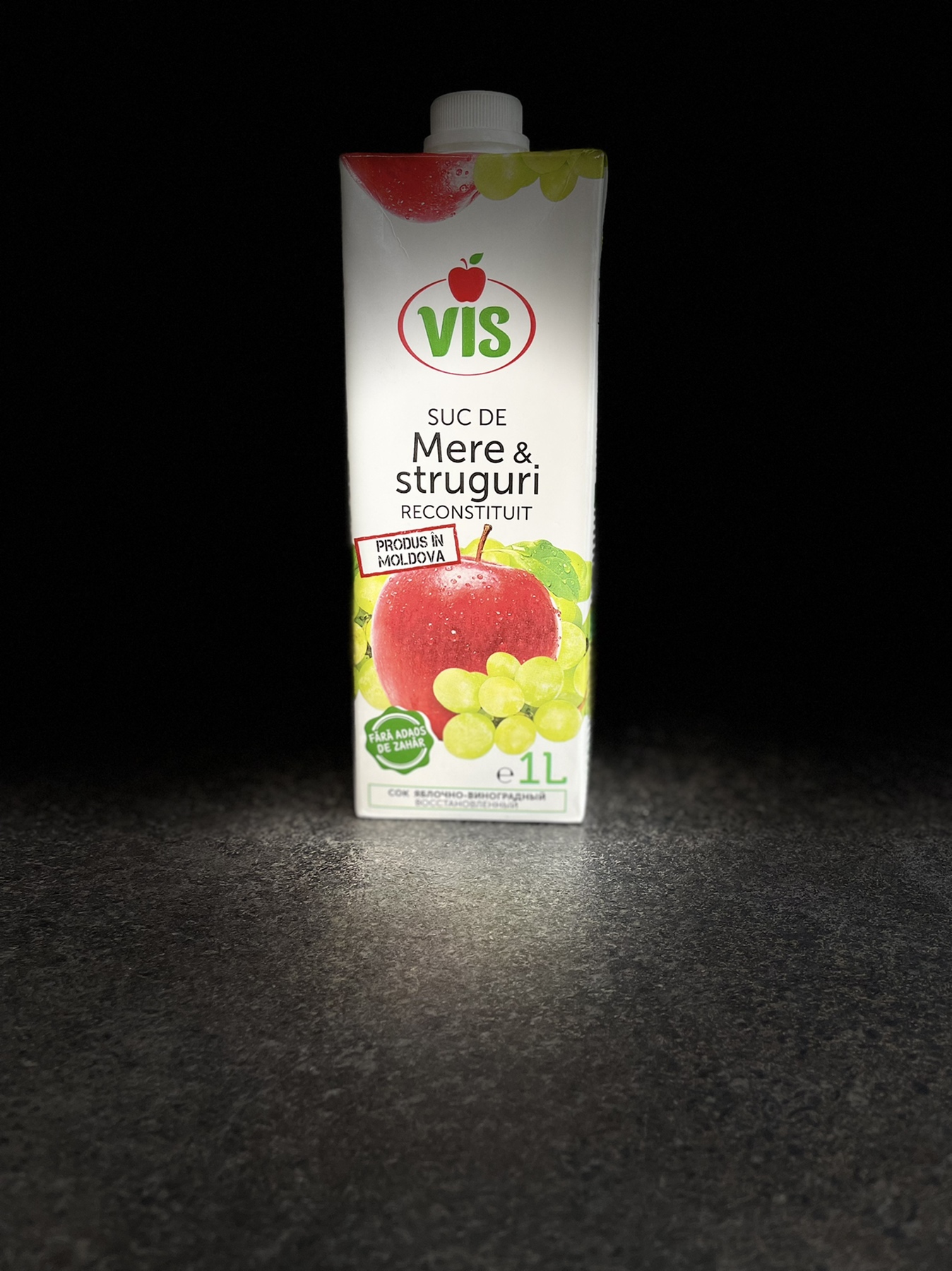 Vis suc mere și struguri 1 l
