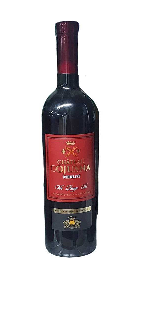 Chateau Cojușna vin roșu sau alb demidulce 0,75 l