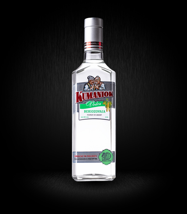 Kumaniok vodka Beriozovaia 0,5 l