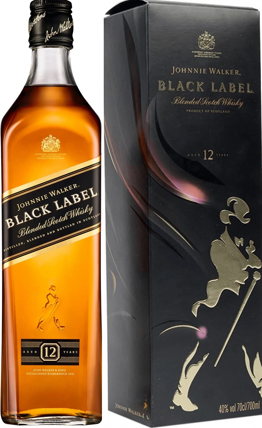 Johnnie Walker Black Label whisky 0,7 l