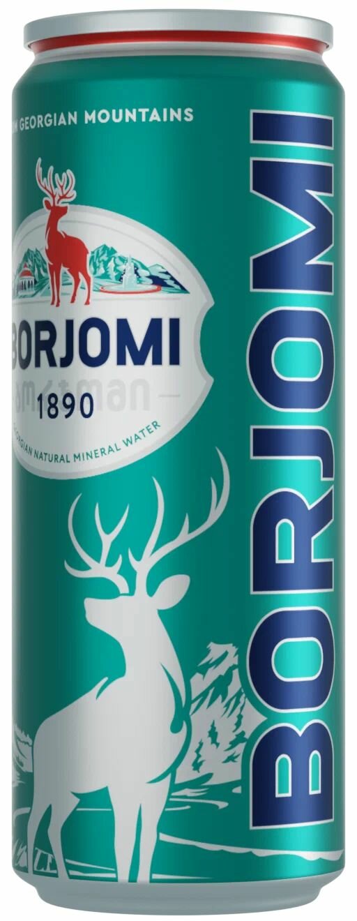 Borjomi apă minerală 0,33 l