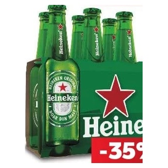 Heineken bere blondă 6x0,33 l