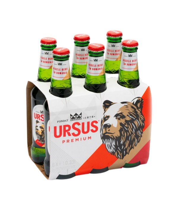 Ursus Premium bere blondă 6x0,5 l